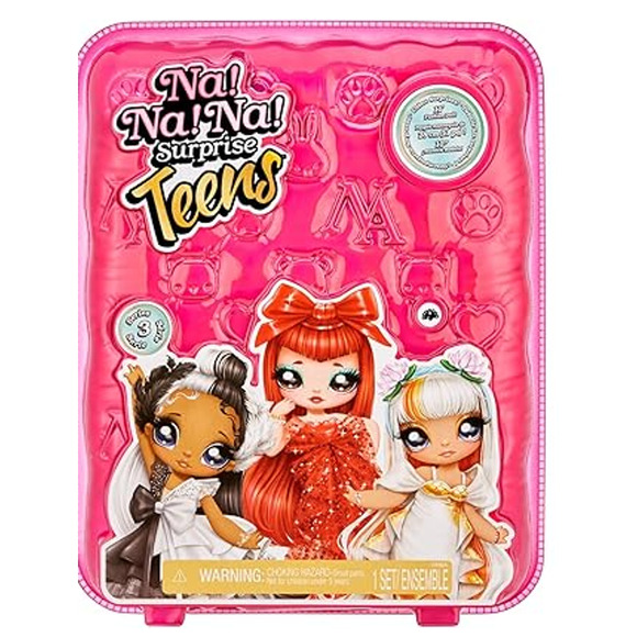 Na! Na! Na! Surprise Teens Doll Series 3, Queenie Plume Peacock NWT - Picture 6 of 9